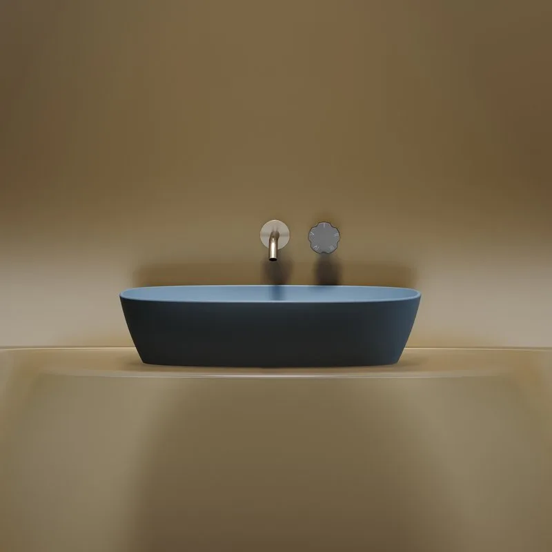 Раковина Ceramicanova Element CN6049ML голубая матовая Sancos — официальный сайт