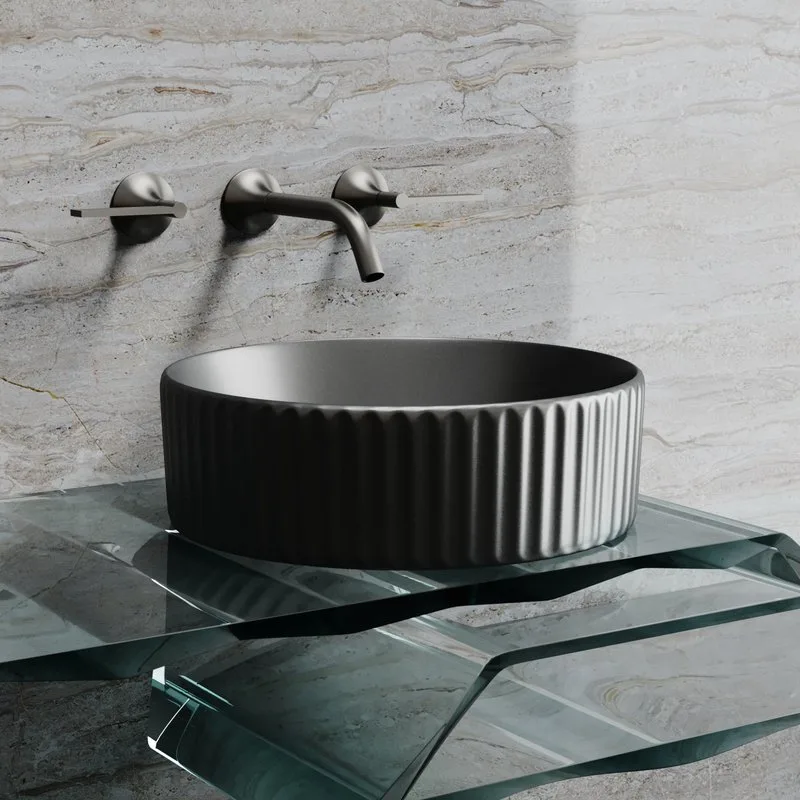 Раковина Ceramicanova Element CN6057MDH темный антрацит матовый Sancos — официальный сайт