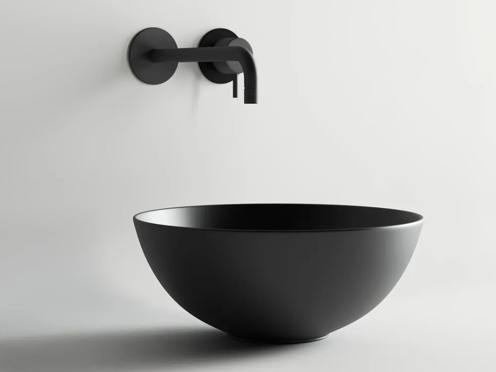 Раковина Ceramica Nova Element CN6004 черный матовый Sancos — официальный сайт