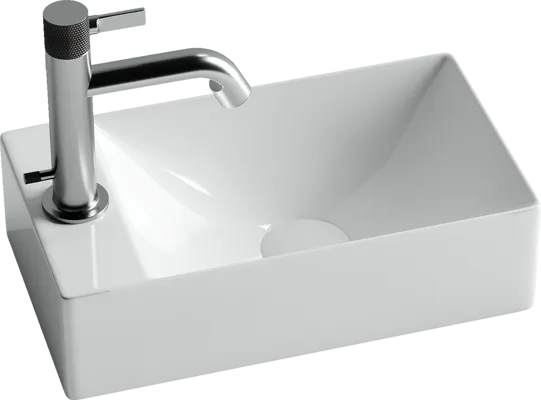 Раковина маленькая в туалет Ceramicanova Element CN5008 L Sancos — Оригинал