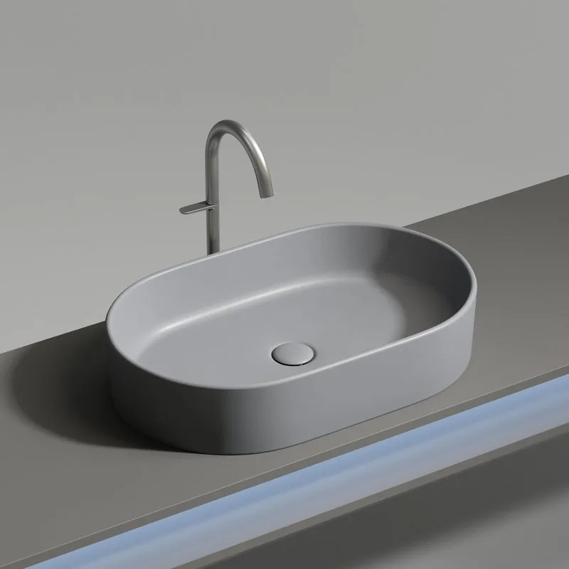 Раковина Ceramicanova Element CN6048MH антрацит матовая Sancos — официальный сайт