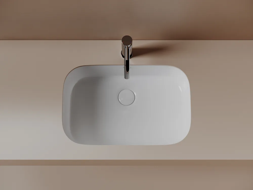 Встраиваемая раковина Ceramicanova Era CN15006 белый Sancos — официальный сайт