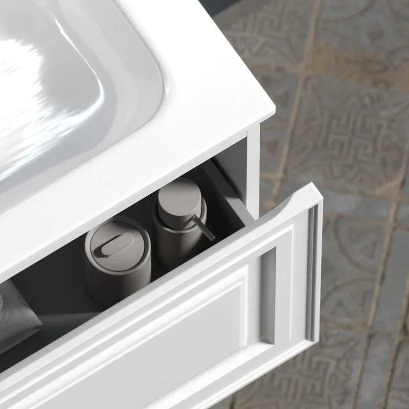 Тумба под раковину Sancos Very 60 подвесная Bianco (белый), VR60W Sancos — официальный сайт