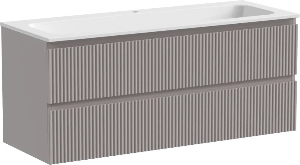Тумба с раковиной Sancos Snob R 120 см, doha soft, раковина CN7017 Sancos — официальный сайт
