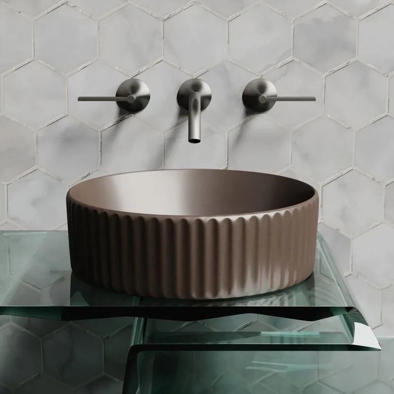 Раковина Ceramicanova Element CN6057MDB темно-коричневый матовая Sancos — официальный сайт