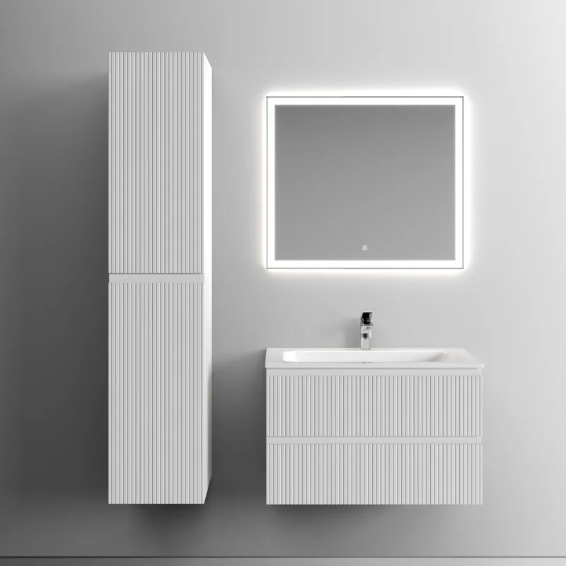 Тумба с раковиной Sancos Snob T 80 см, bianco Sancos — официальный сайт