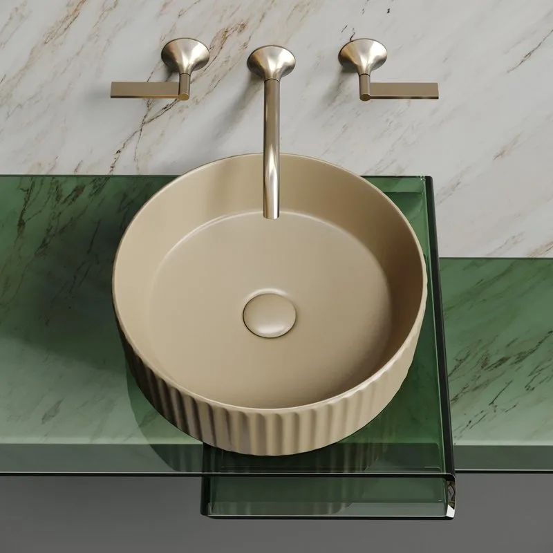 Раковина Ceramicanova Element CN6057MC капучино матовая Sancos — официальный сайт