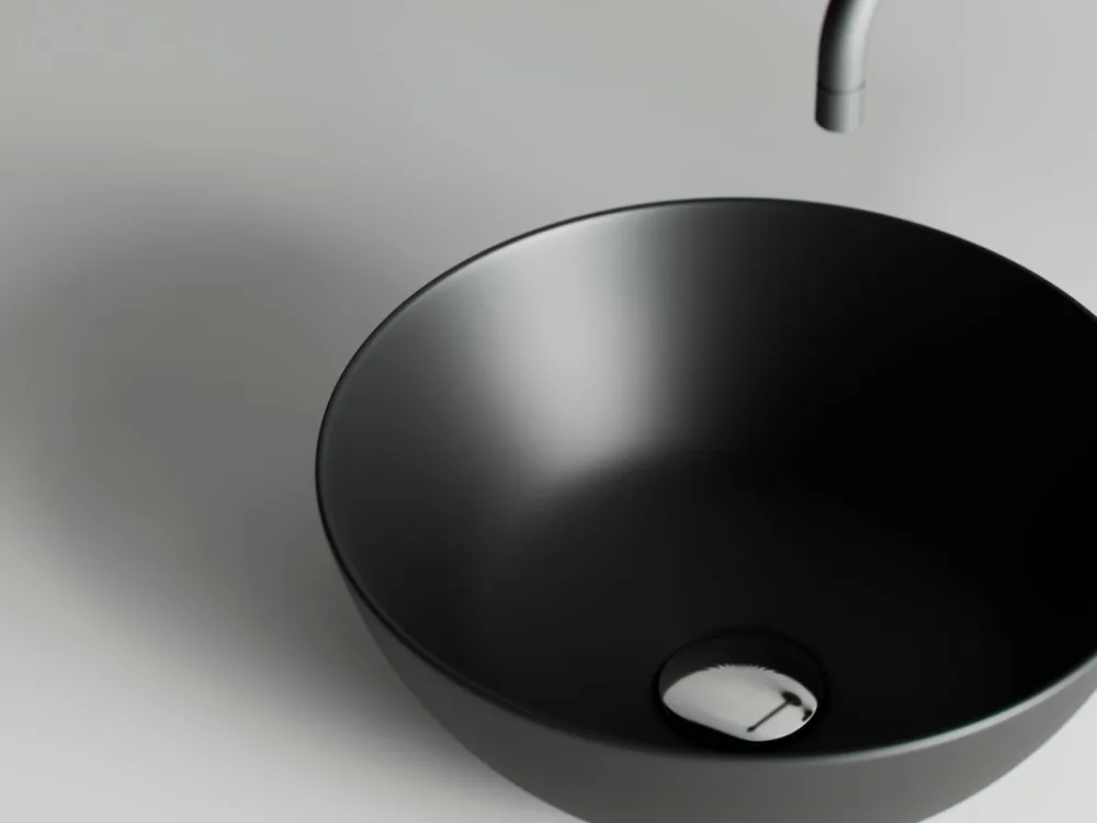 Раковина Ceramica Nova Element CN6004 черный матовый Sancos — официальный сайт