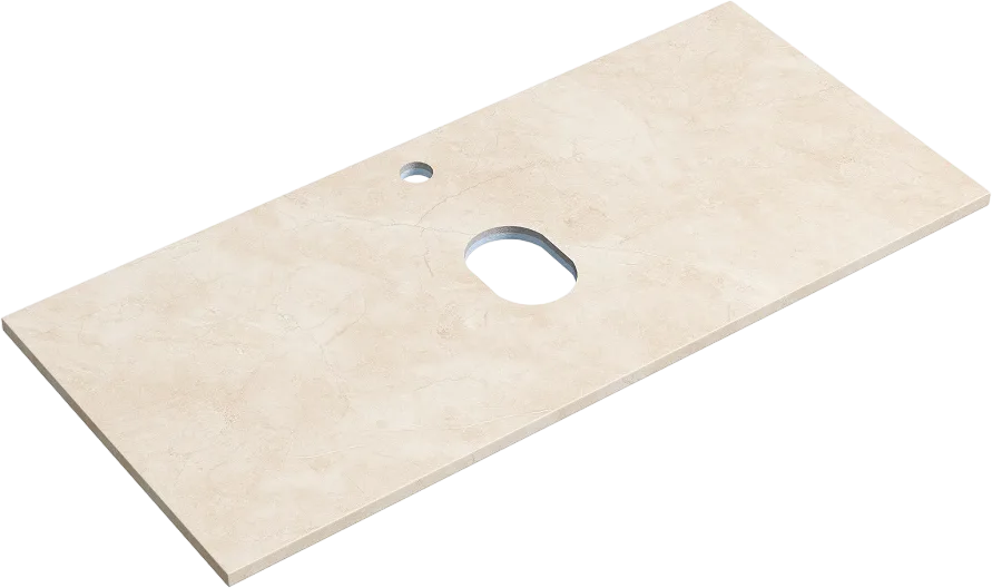 Столешница Sancos TT100A2X 100 см бежевый, без кронштейнов Sancos — официальный сайт