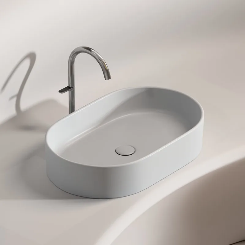 Раковина Ceramicanova Element CN6048MW белая матовая Sancos — официальный сайт