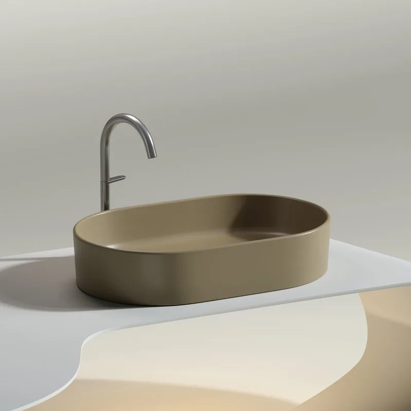 Раковина Ceramicanova Element CN6048MC капучино матовая Sancos — официальный сайт