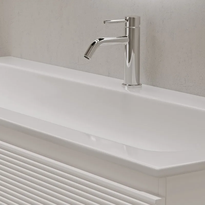 Тумба под раковину Sancos Folk 120 подвесная Bianco (белый), FL120W Sancos — официальный сайт
