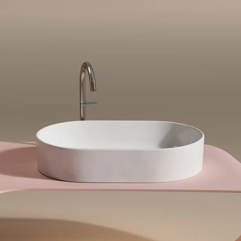 Раковина Ceramicanova Element CN6048 белая Sancos — официальный сайт