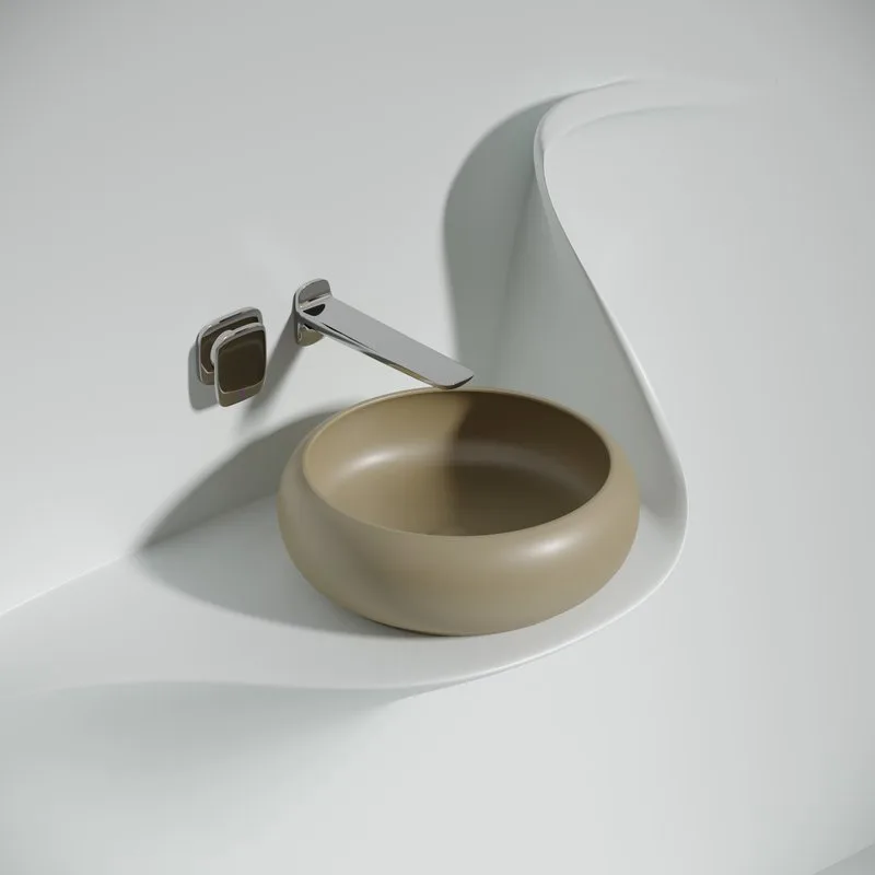 Раковина Ceramicanova Element CN6050MC капучино матовая Sancos — официальный сайт