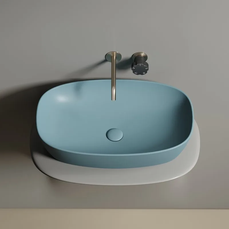 Раковина Ceramicanova Element CN6049MLG зеленая матовая Sancos — официальный сайт