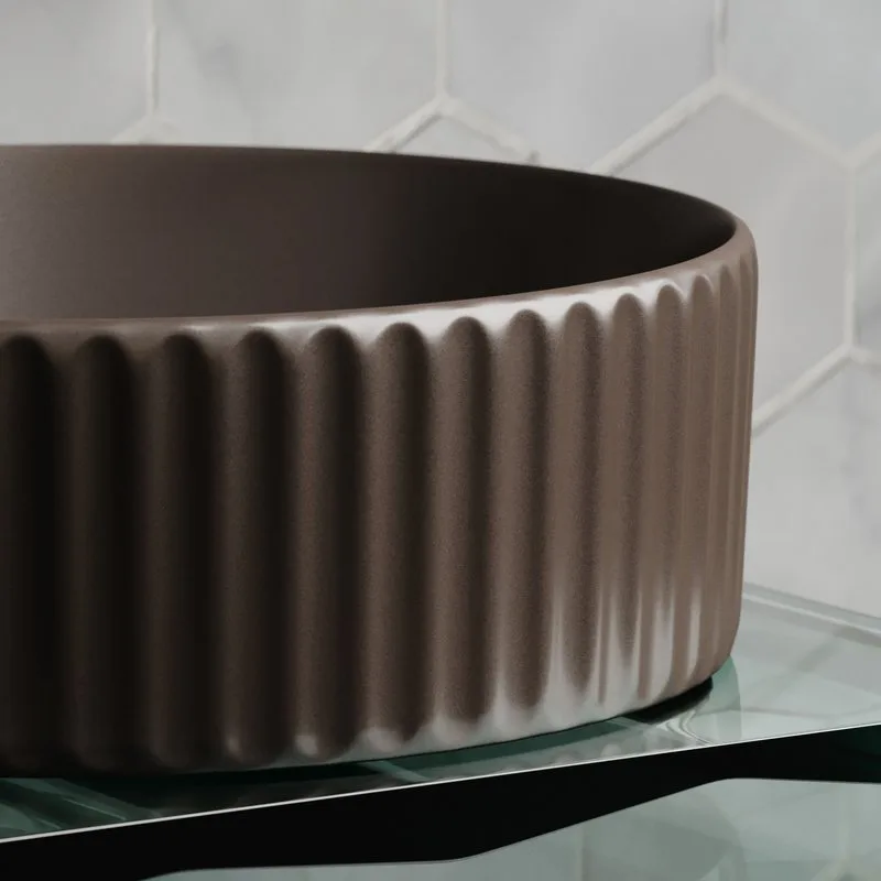 Раковина Ceramicanova Element CN6057MDB темно-коричневый матовая Sancos — официальный сайт