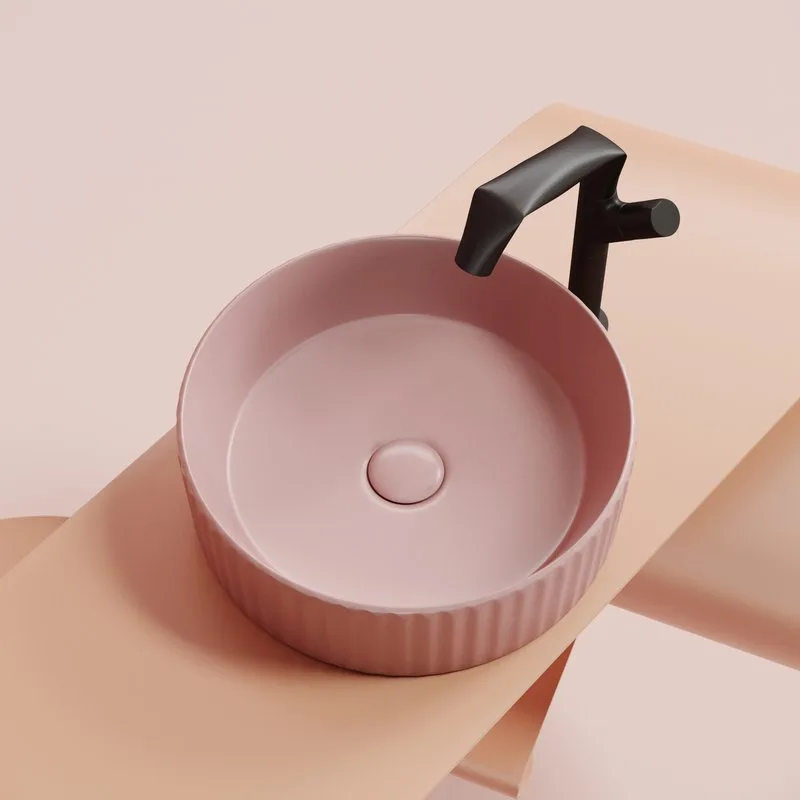Раковина Ceramicanova Element CN6057MP розовый матовый Sancos — официальный сайт