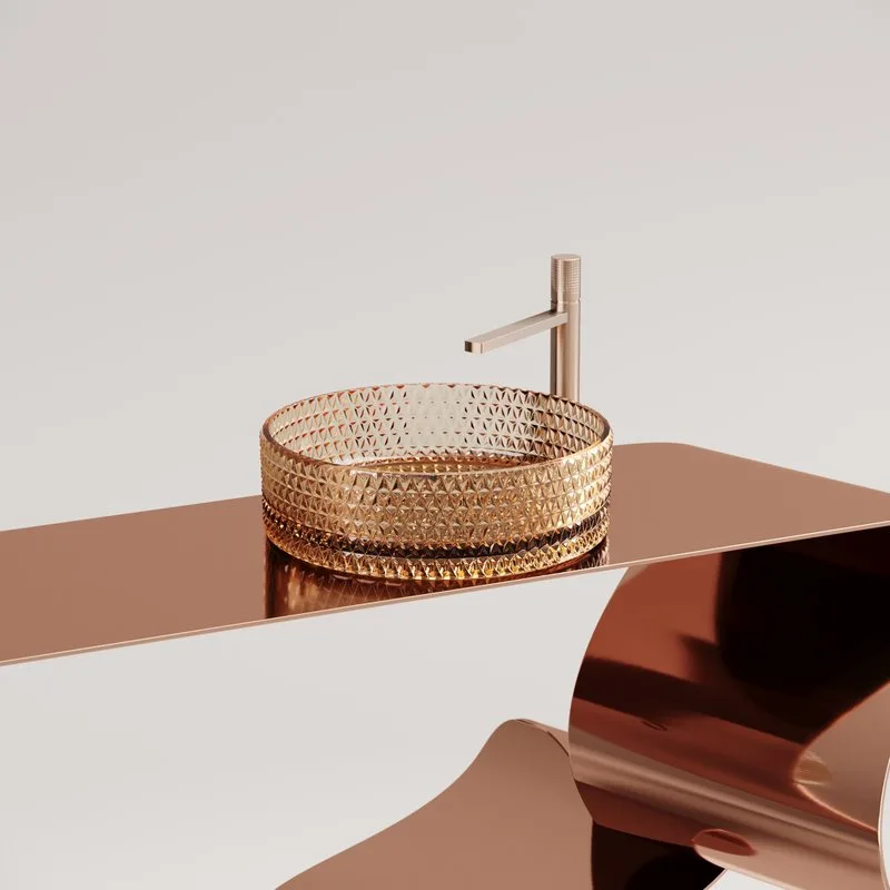 Раковина Ceramicanova Cristal CN6058 бежевая Sancos — официальный сайт