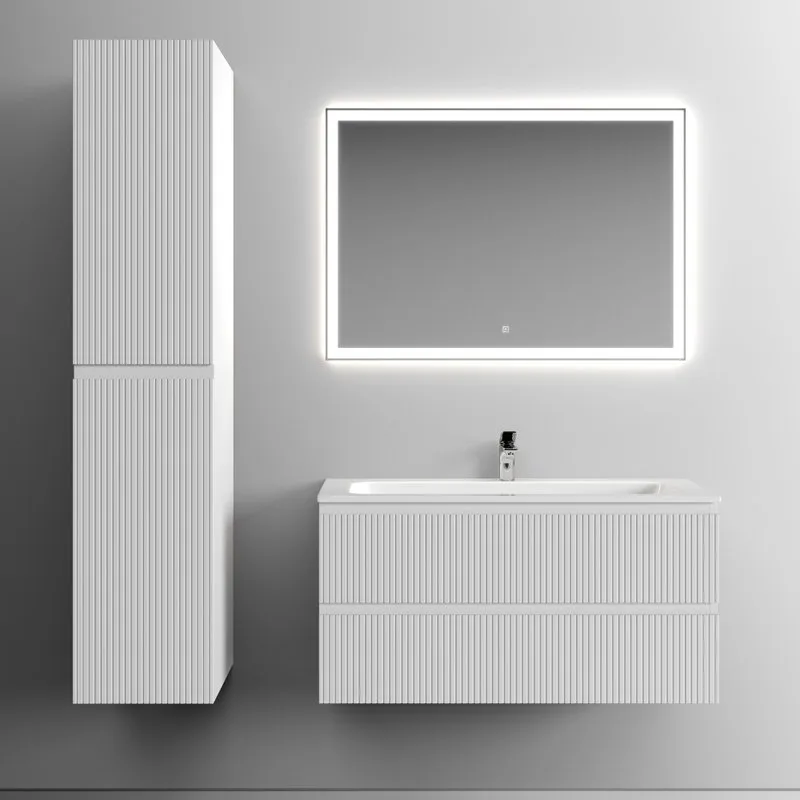 Тумба под раковину Sancos Snob T 100 подвесная Bianco (белый), SNT100W Sancos — официальный сайт