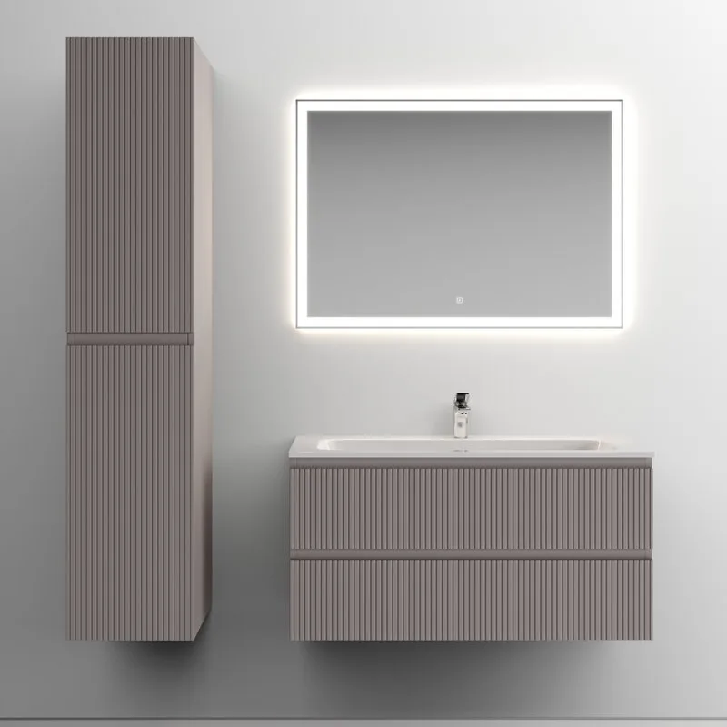 Тумба под раковину Sancos Snob T 100 подвесная Doha soft (пыльная роза), SNT100SM Sancos — официальный сайт