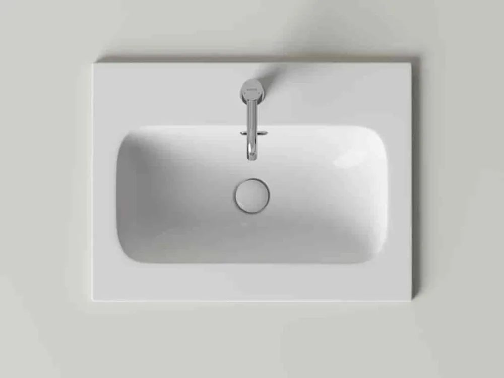 Мебельная раковина Ceramicanova Lucia CN6095, белая Sancos — официальный сайт