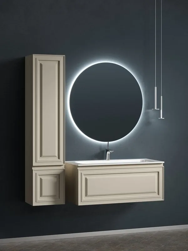 Тумба под раковину Sancos Very 100 подвесная Beige soft (капучино), VR100CE Sancos — официальный сайт