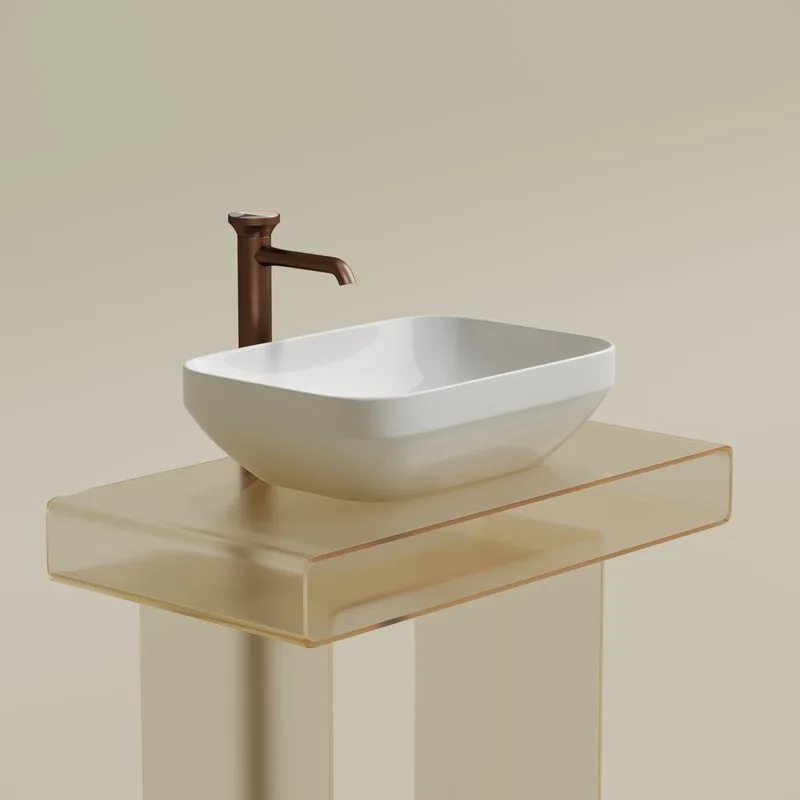 Раковина Ceramicanova Element CN6055 белая глянцевая Sancos — официальный сайт