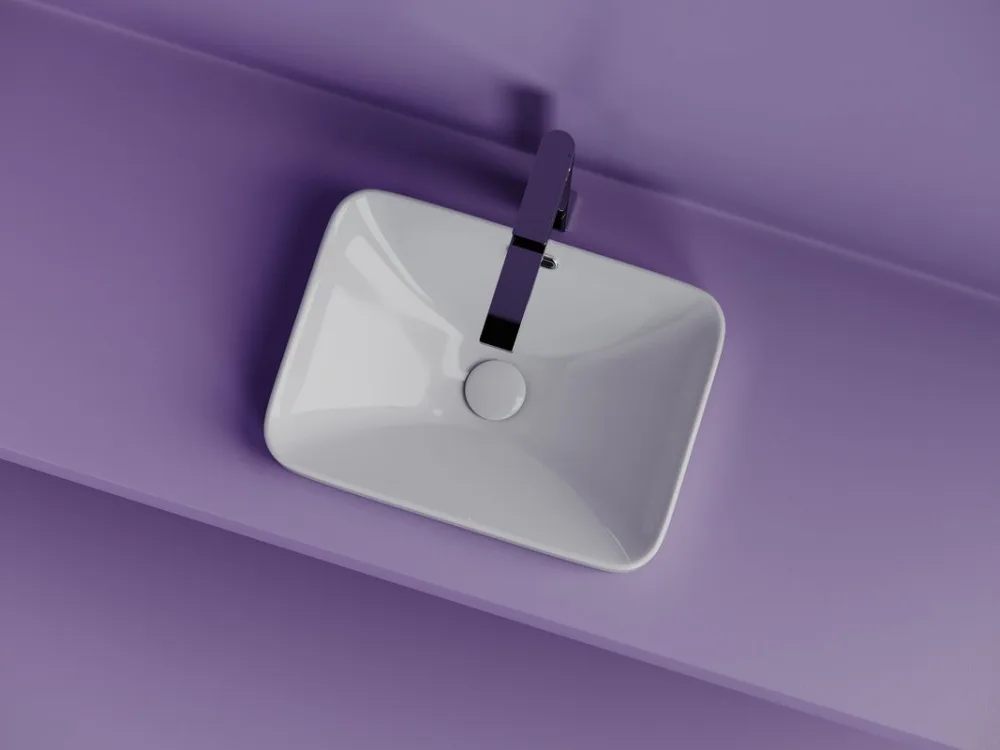 Встраиваемая раковина Ceramicanova Element CN6078 белый Sancos — официальный сайт