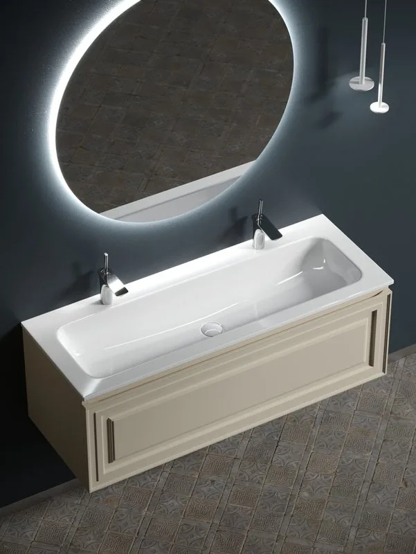 Тумба с раковиной Sancos Very 120 beige soft, раковина CN7016 Sancos — официальный сайт