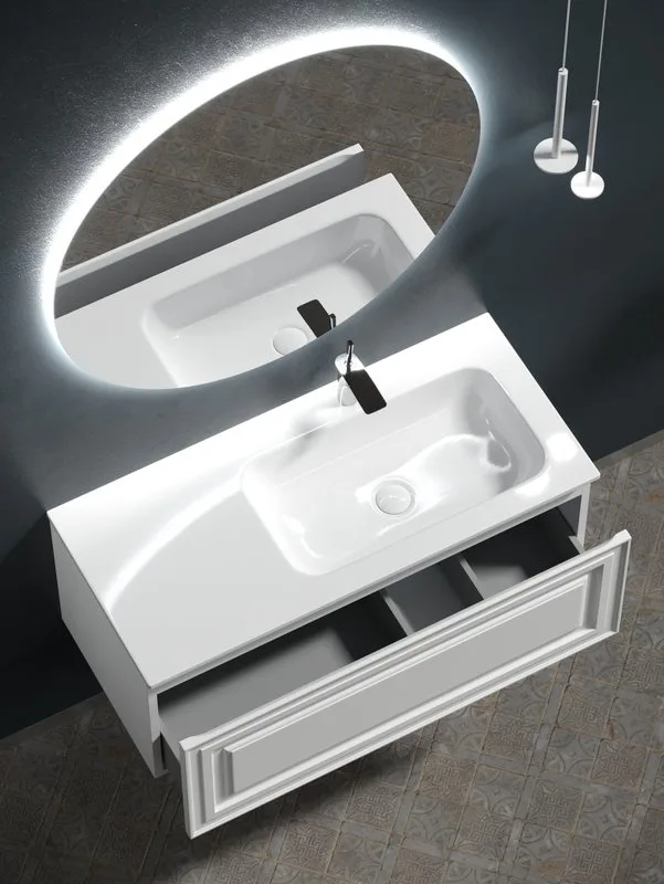 Тумба с раковиной Sancos Very 100 R bianco Sancos — официальный сайт