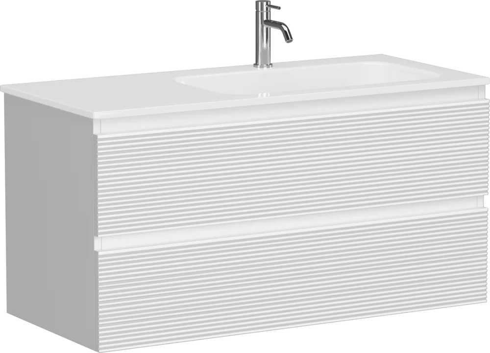 Тумба с раковиной Sancos Folk 100 R bianco Sancos — официальный сайт