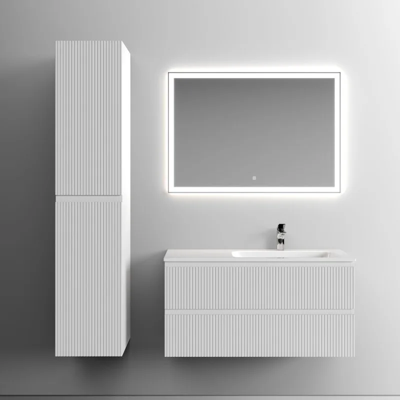 Тумба с раковиной Sancos Snob T 100 см, R, bianco Sancos — официальный сайт