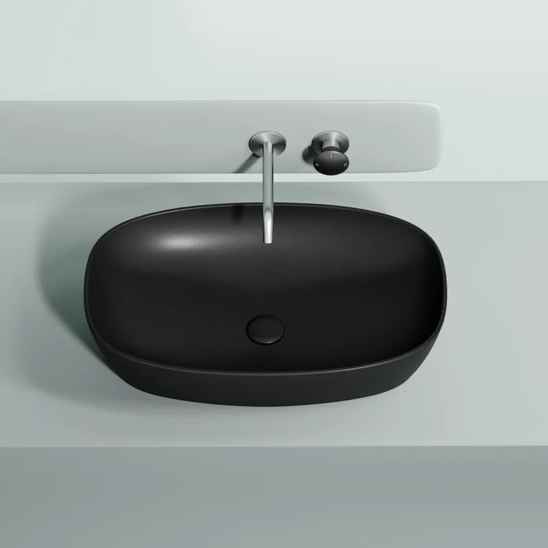 Раковина Ceramicanova Element CN6049MB черная матовая Sancos — официальный сайт