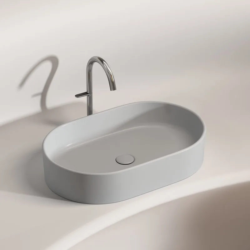 Раковина Ceramicanova Element CN6048MSG серая матовая Sancos — официальный сайт