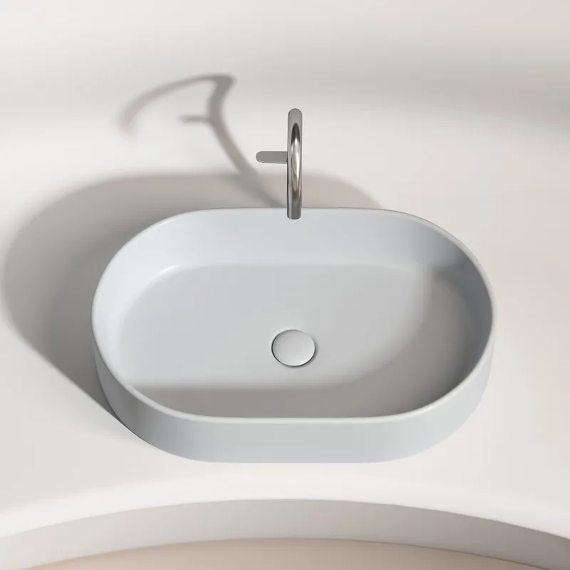 Раковина Ceramicanova Element CN6048MSG серая матовая Sancos — официальный сайт