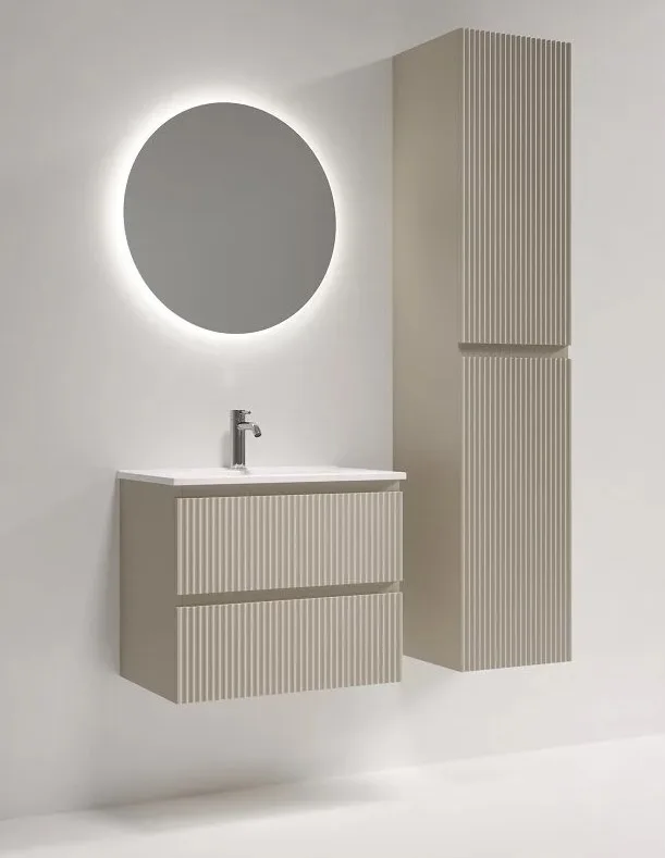 Тумба под раковину Sancos Snob R 60 подвесная Beige soft (капучино), SNR60/39CE Sancos — официальный сайт