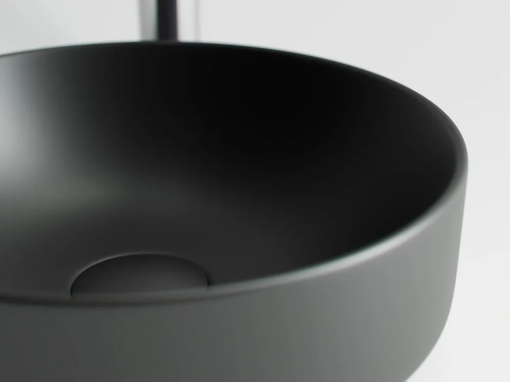 Раковина Ceramica Nova Element CN6007 черный матовый Sancos — официальный сайт