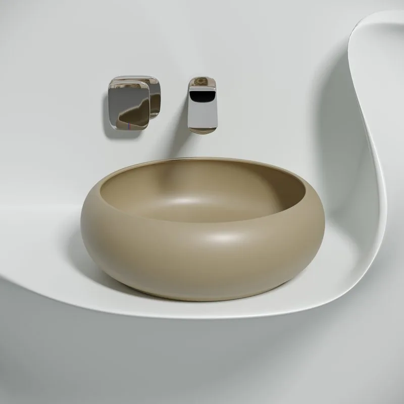Раковина Ceramicanova Element CN6050MC капучино матовая Sancos — официальный сайт