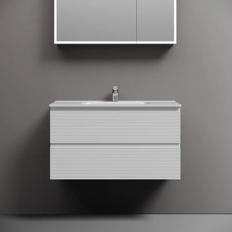 Тумба под раковину Sancos Folk 90 подвесная Bianco (белый), FL90W Sancos — официальный сайт
