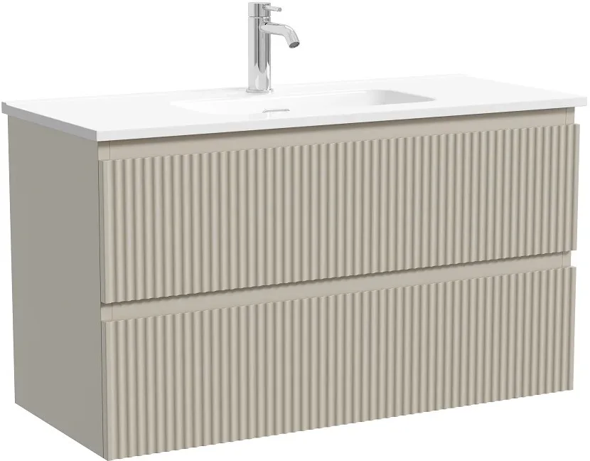 Тумба под раковину Sancos Snob R 90 подвесная Beige soft (капучино), SNR90/39CE Sancos — официальный сайт