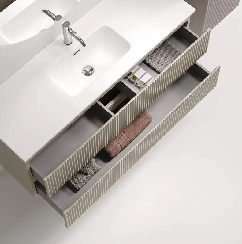 Тумба под раковину Sancos Snob R 120 подвесная Beige soft (капучино), SNR120/39CE Sancos — официальный сайт