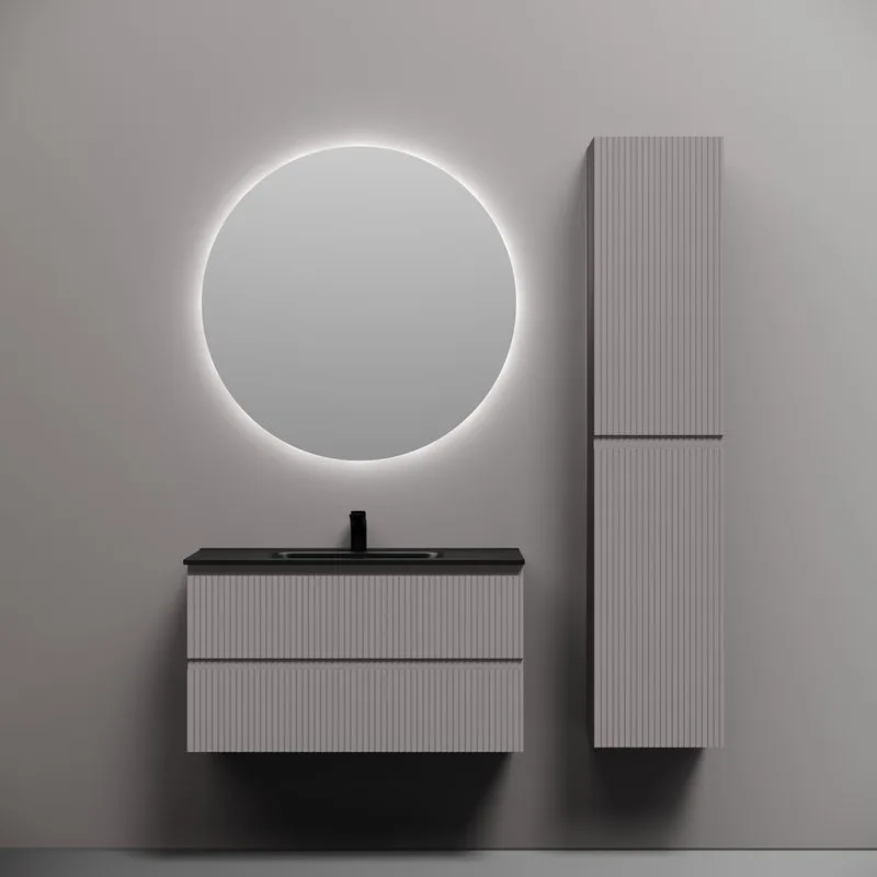 Тумба с раковиной Sancos Snob R 90 doha soft, раковина CN7002MB Sancos — официальный сайт