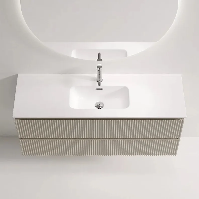 Тумба под раковину Sancos Snob R 120 подвесная Beige soft (капучино), SNR120/39CE Sancos — официальный сайт