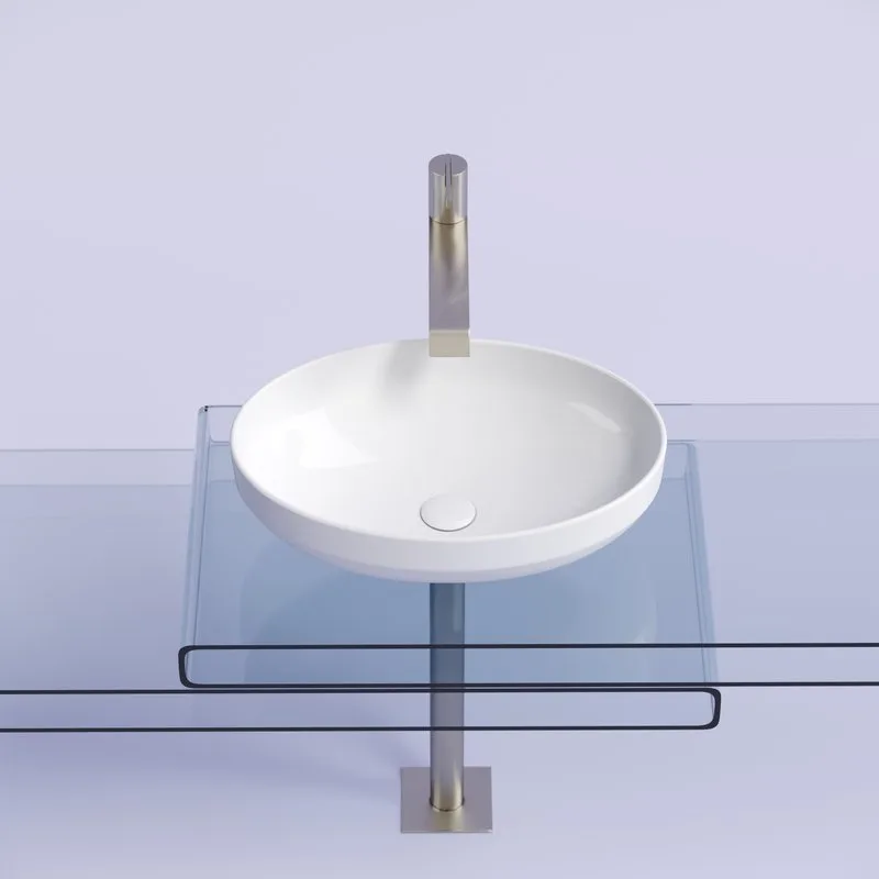 Раковина Ceramicanova Element CN6056 белая глянцевая Sancos — официальный сайт