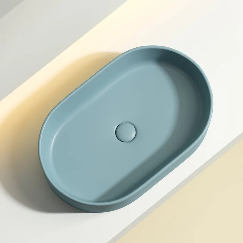 Раковина Ceramicanova Element CN6048MLG зеленая матовая Sancos — официальный сайт