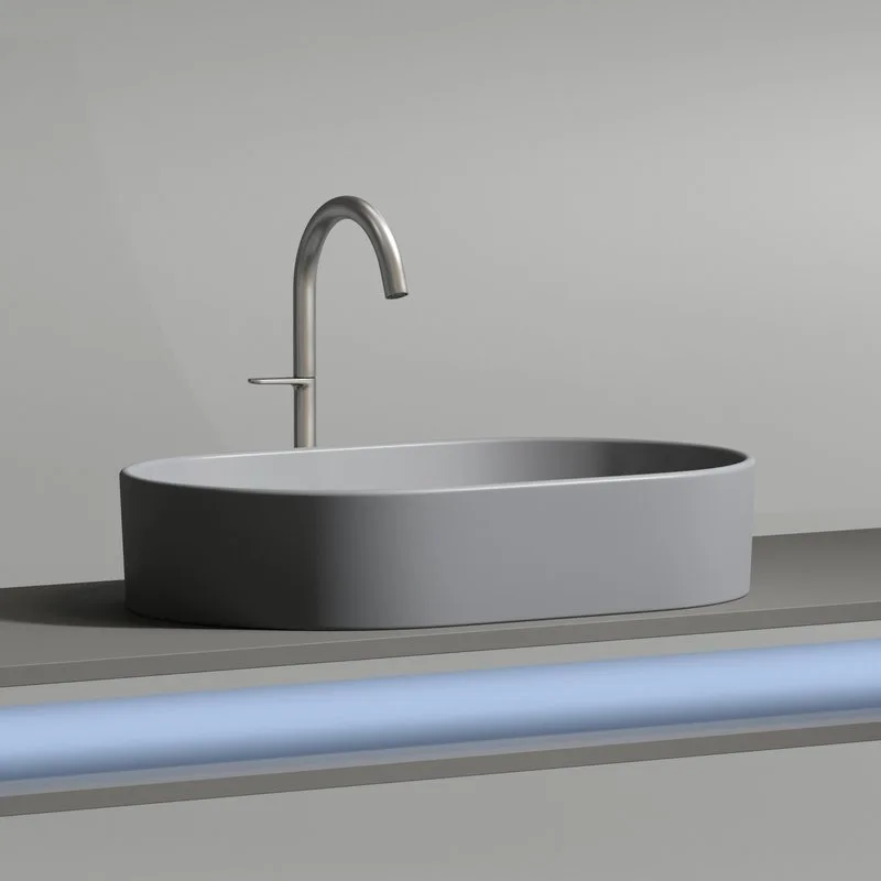 Раковина Ceramicanova Element CN6048MH антрацит матовая Sancos — официальный сайт