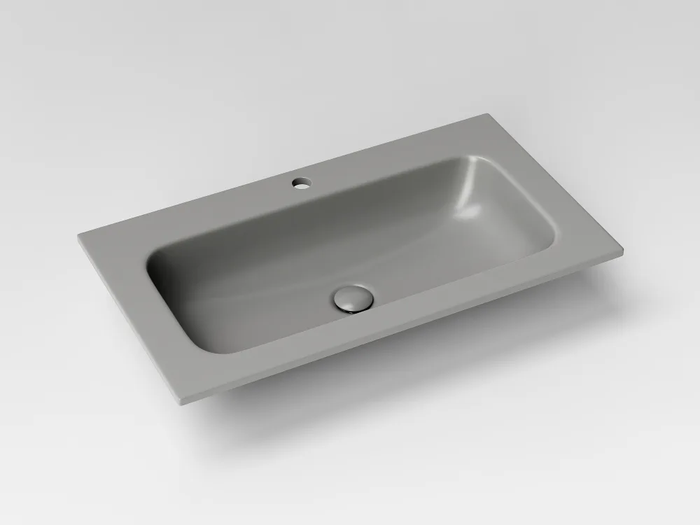 Мебельная раковина Ceramicanova Grace CN7012MH антрацит матовый Sancos — официальный сайт