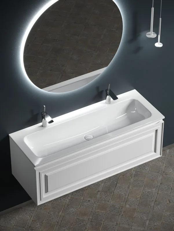 Тумба с раковиной Sancos Very 120 bianco, раковина CN7016 Sancos — официальный сайт