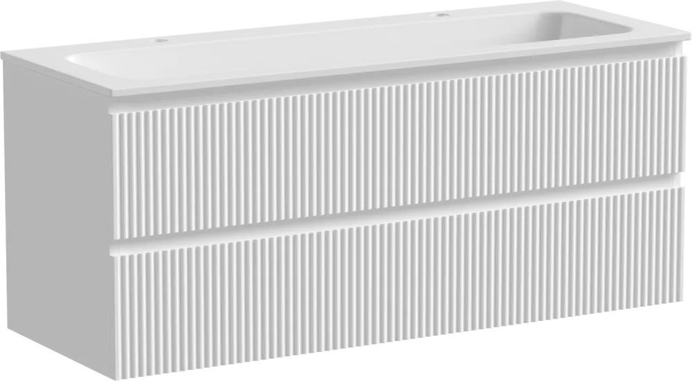 Тумба с раковиной Sancos Snob R 120 см, bianco, раковина CN7016 Sancos — официальный сайт