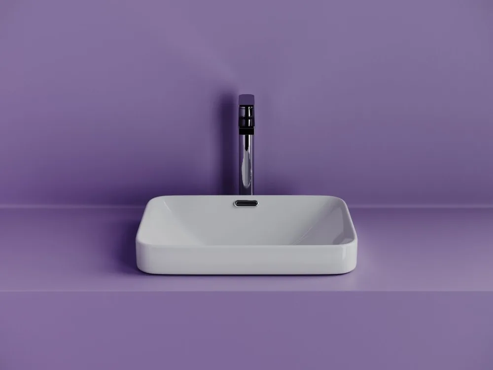 Встраиваемая раковина Ceramicanova Element CN6078 белый Sancos — официальный сайт